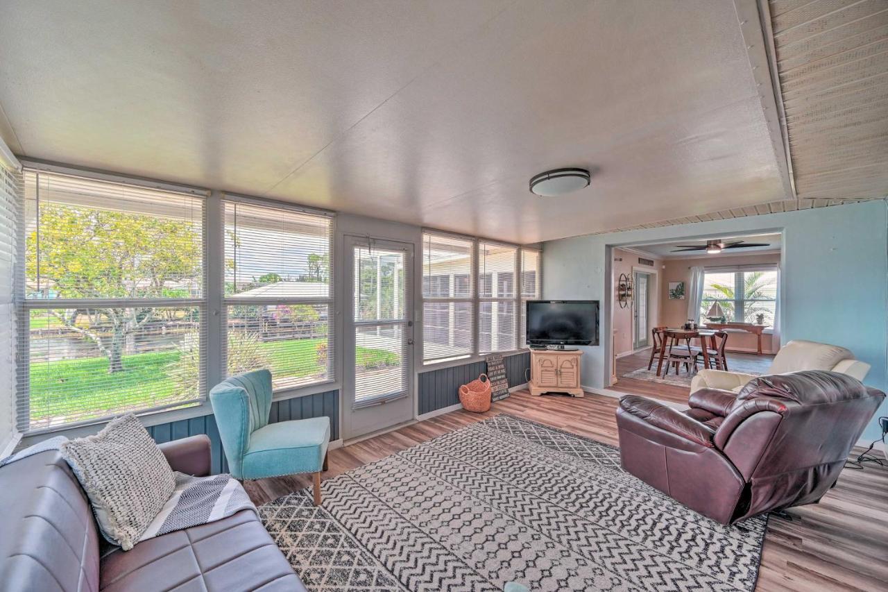 Waterfront Lake Placid Escape With Dock And Lanai Luaran gambar
