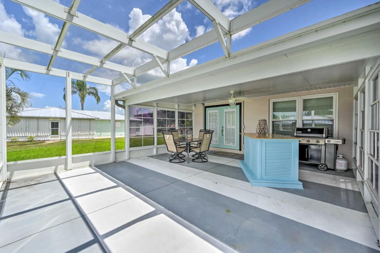 Waterfront Lake Placid Escape With Dock And Lanai Luaran gambar